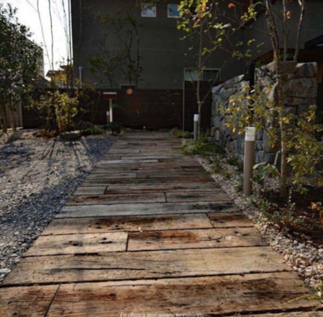 分岐枕木 A級 幅広 DIY ガーデニング 鉄道仕様 在庫1本