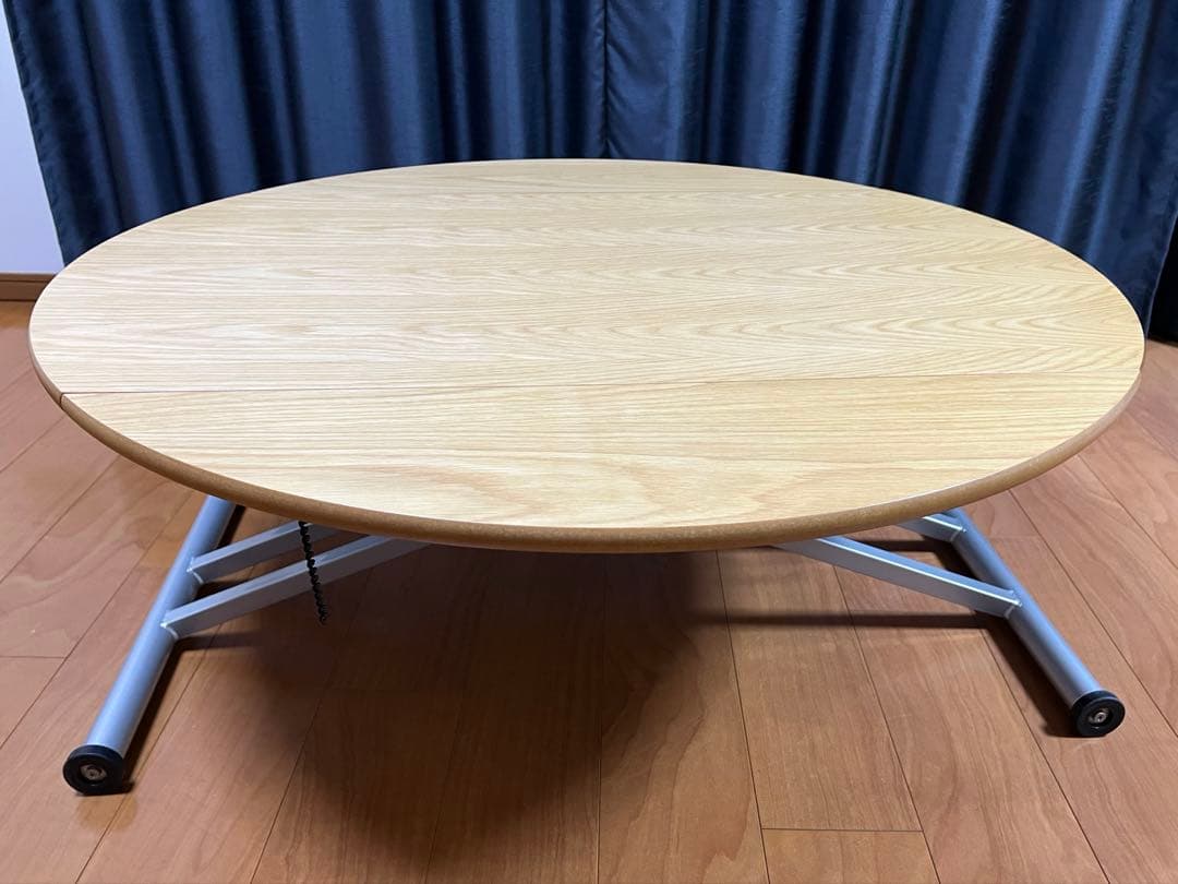 丸形昇降バタフライテーブル幅100 丸テーブル