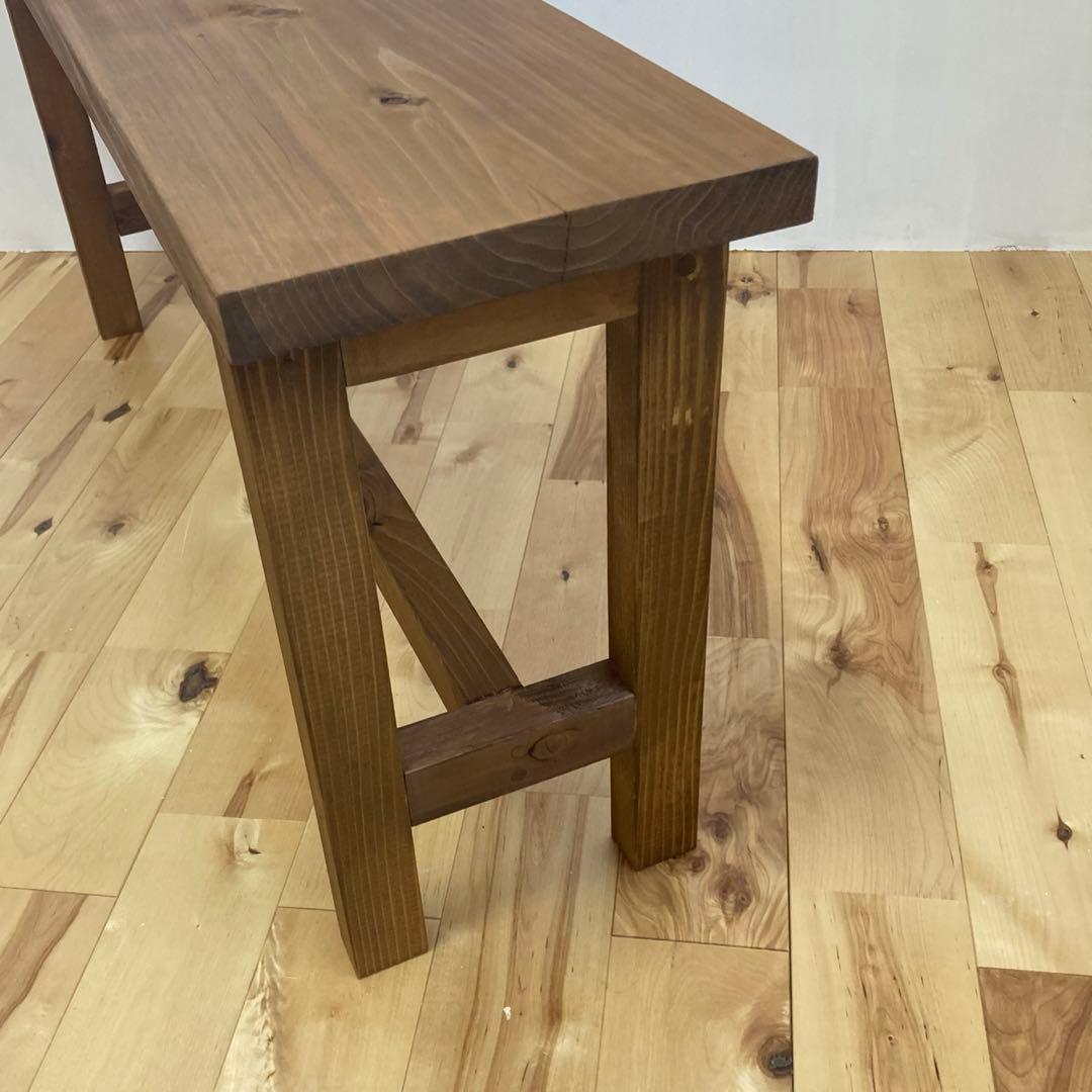 幅90cm 天然木　玄関ベンチ