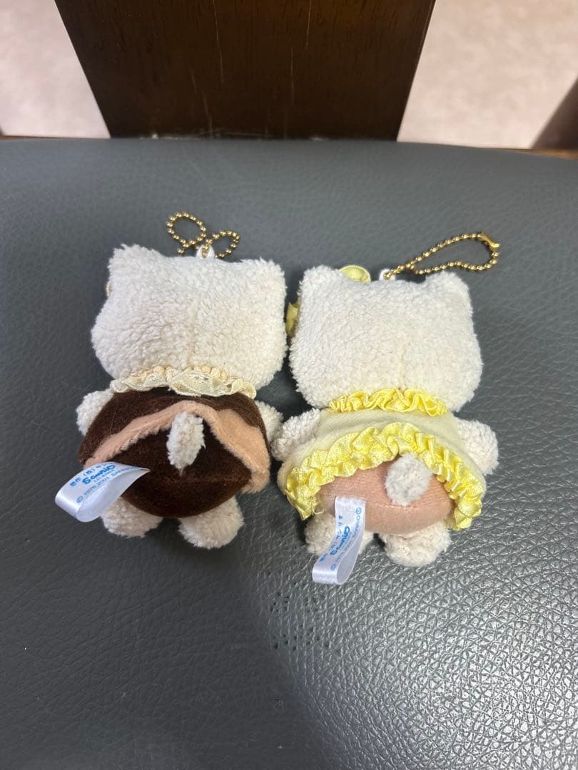 ハローキティ　フェアリー　ぬいぐるみ キーホルダーマスコット5個セット 巾着も♪