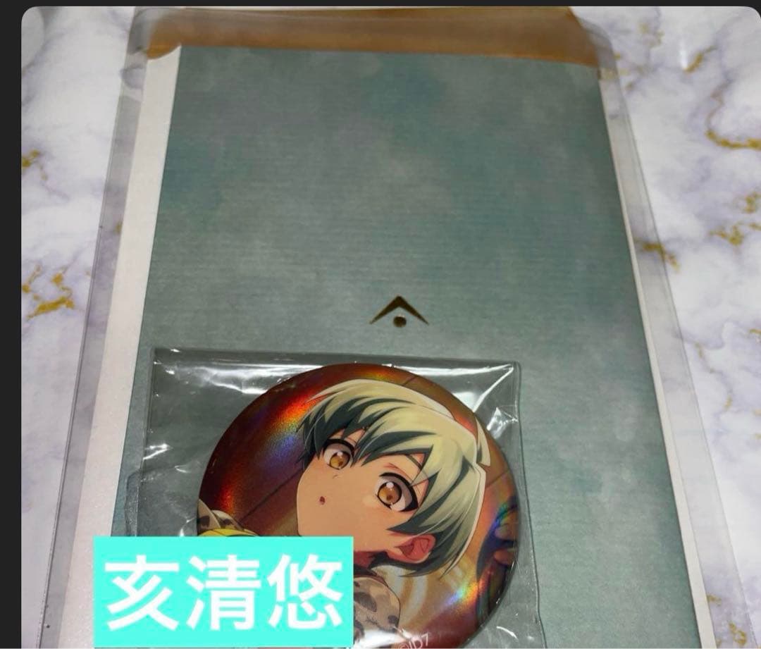 アイナナ 亥清悠 ホログラム 缶バッジ バースデー