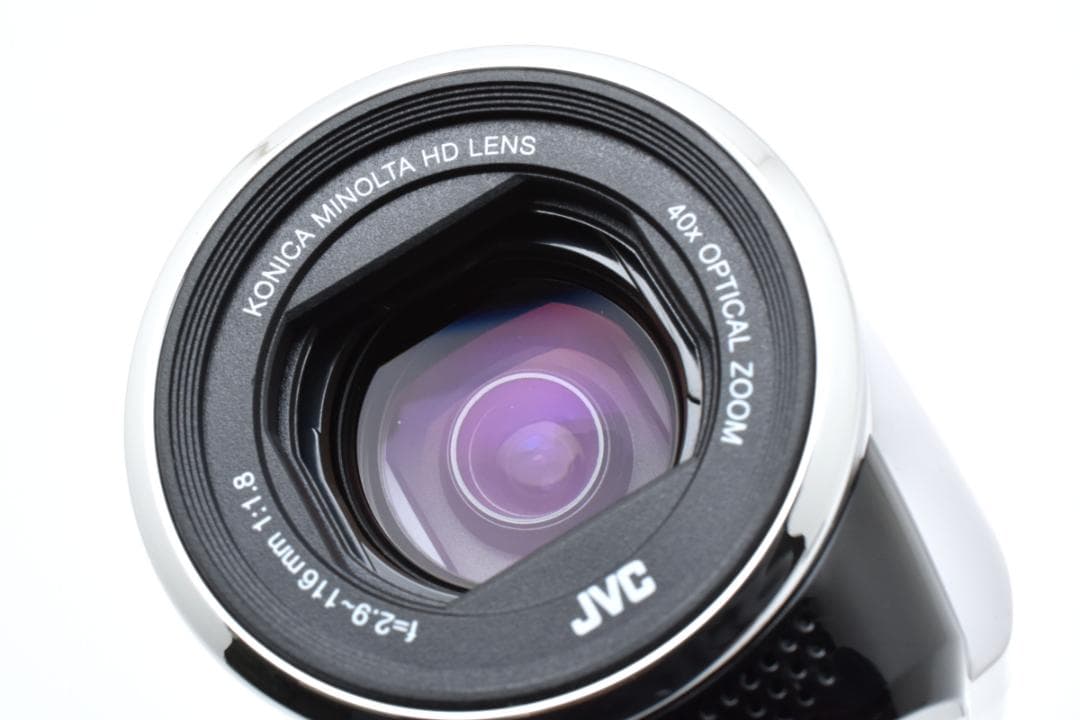 【美品】JVC Everio GZ-HM133 ホワイト　動作確認済