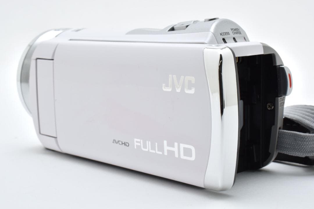 【美品】JVC Everio GZ-HM133 ホワイト　動作確認済