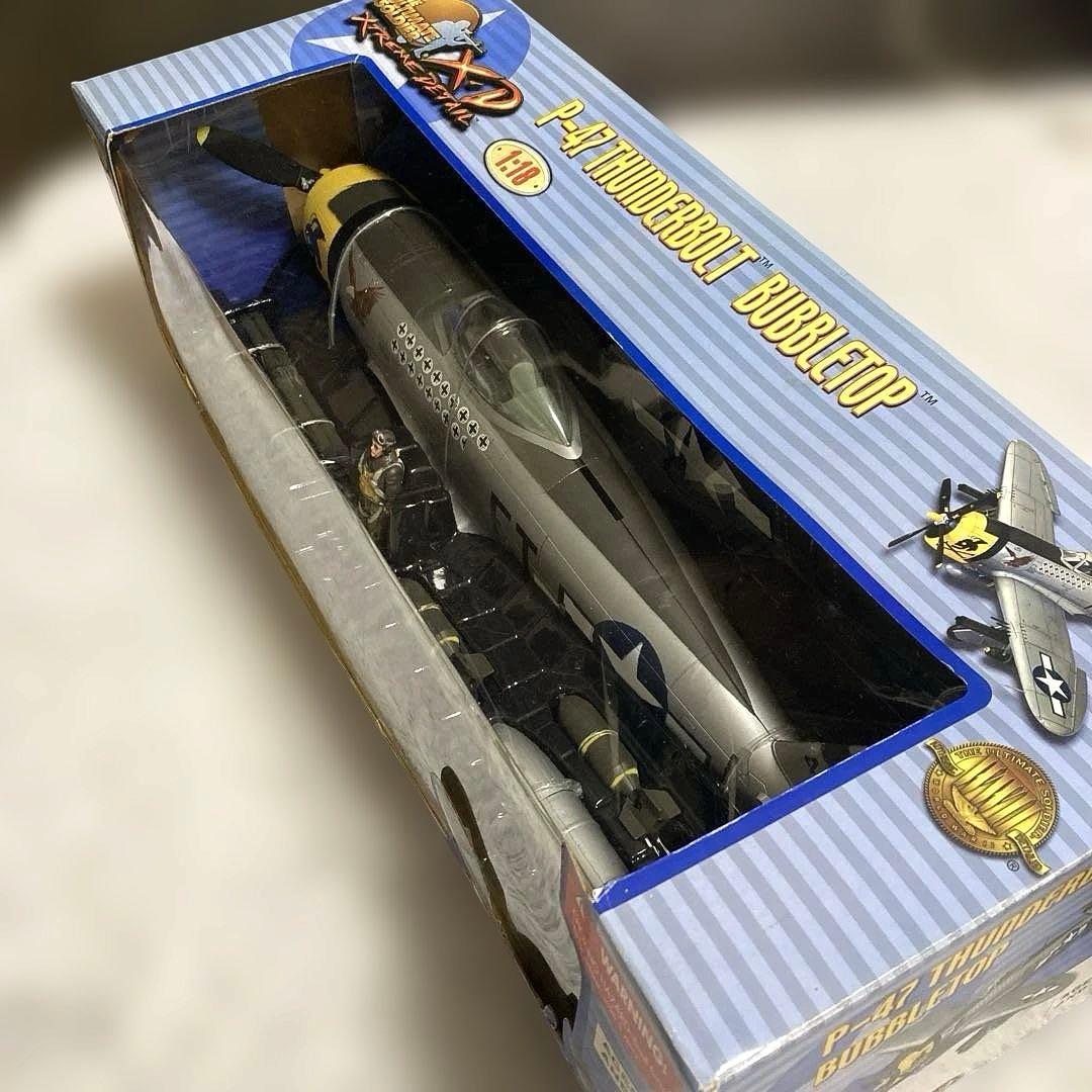 航空機・ヘリコプター P-47 THUNDERBOLT BUBBLETOP 1/18