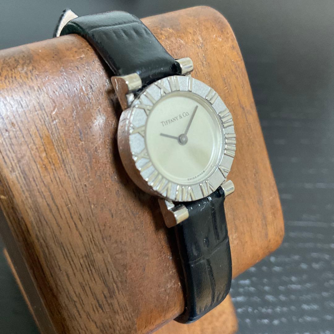 《ティファニー》アトラス　レディース　電池交換済み稼働