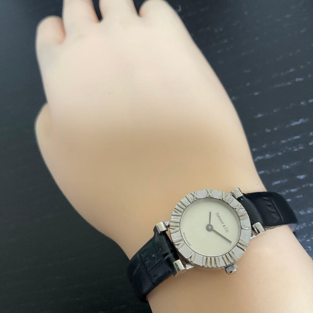 《ティファニー》アトラス　レディース　電池交換済み稼働