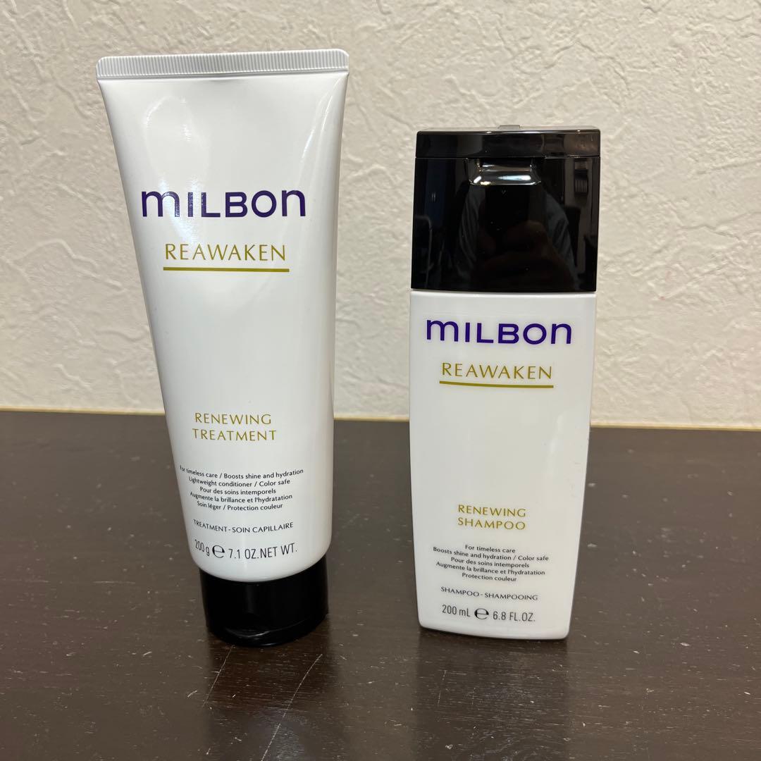 MILBON REAWAKEN シャンプー トリートメント セット 200ml MILBON