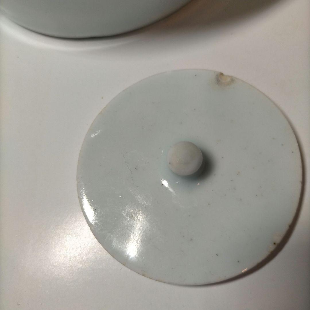 朝鮮古美術 李朝白磁水注 白磁提手水注