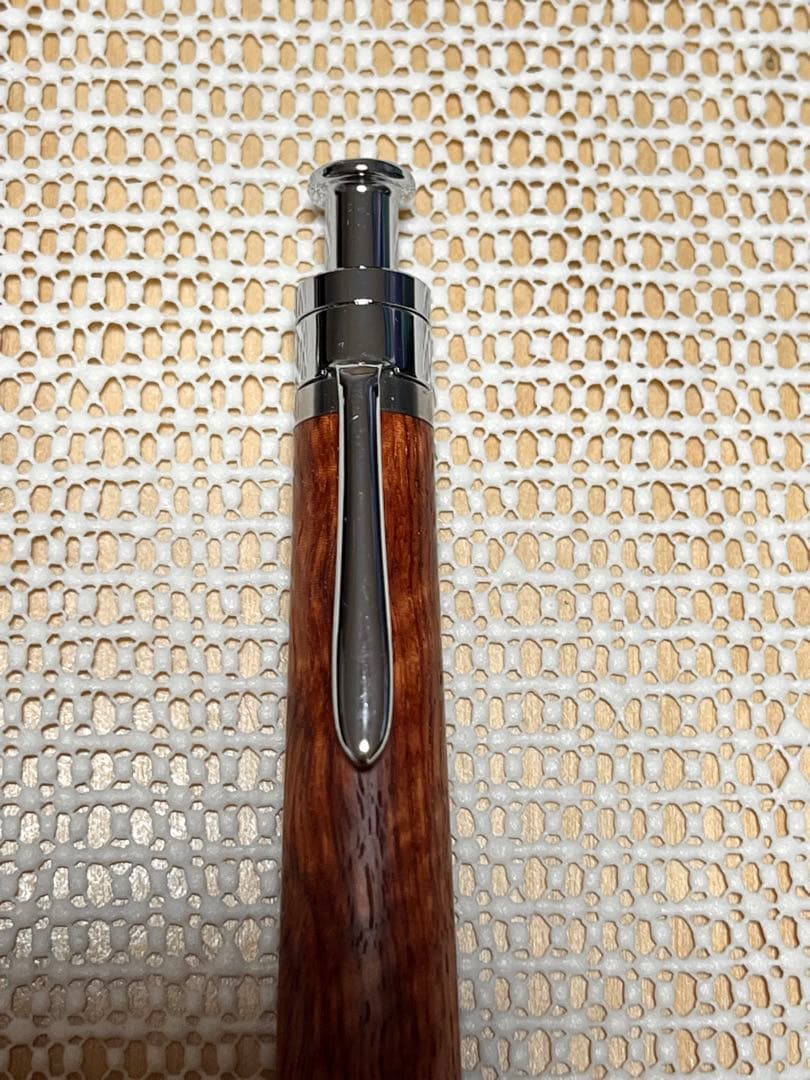 工房楔 花梨 虎杢 ルーチェペン 旧型クリップ - メルカリ