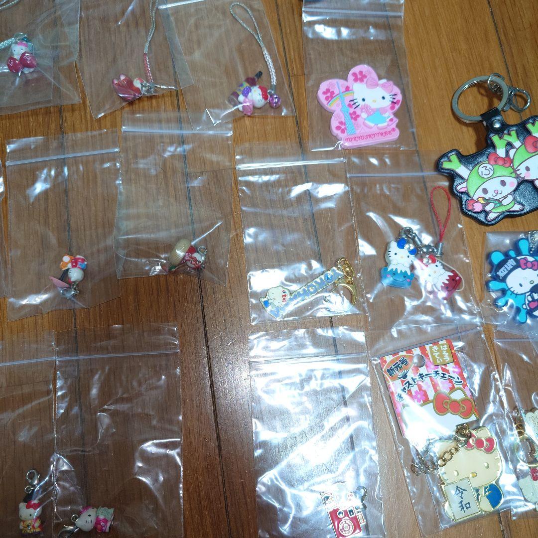 【希少品あり】ご当地キティ根付まとめ売り５８点＋その他10点