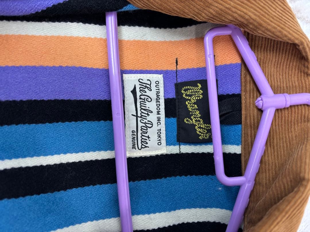 tum ワコマリア　Wrangler ブラックデニムジャケット