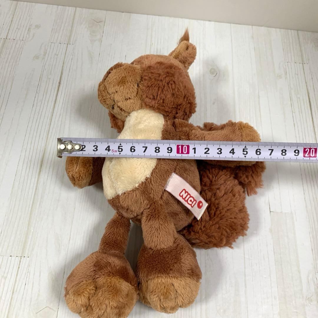 P☆ NICI ニキ ぬいぐるみ クインシー リス りす