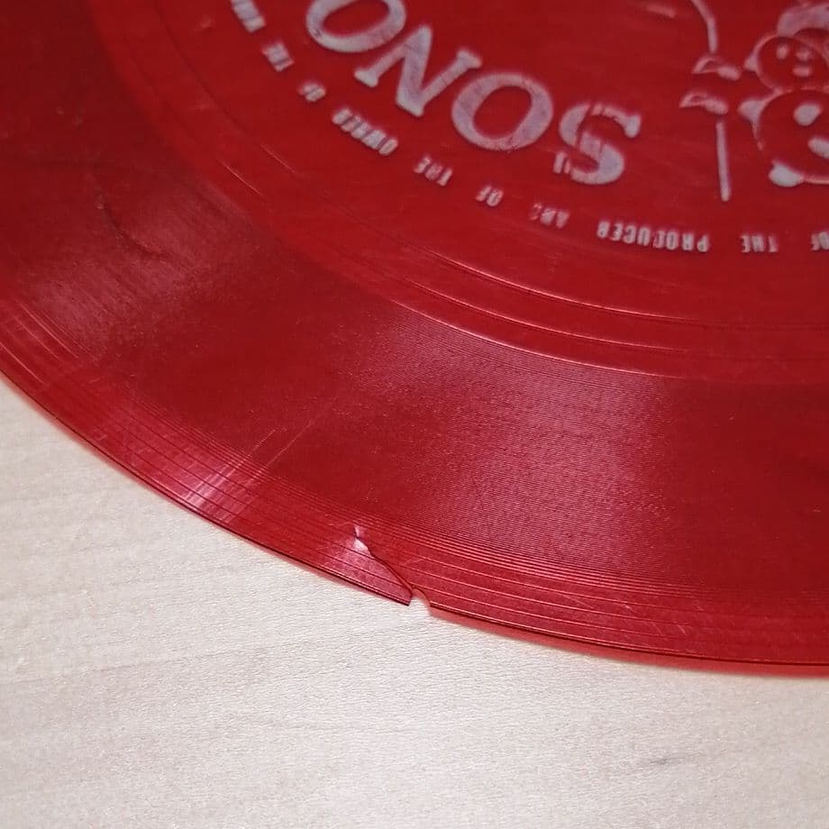 ジャンク品 ASAHI SONORAMA 宇宙戦士バルディオス ソノシート 銭単位