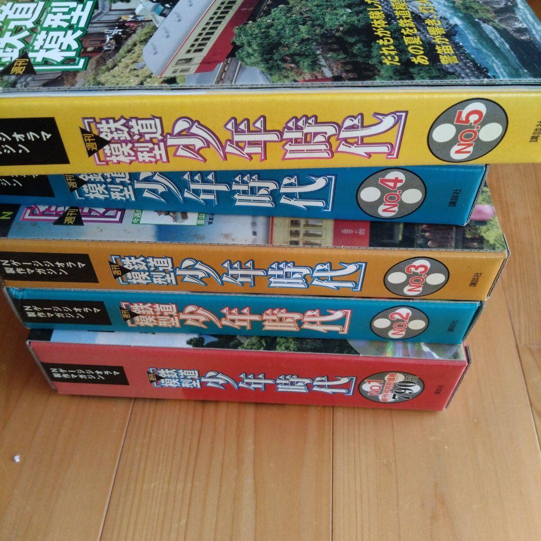 鉄道模型　少年時代　創刊号〜No.5