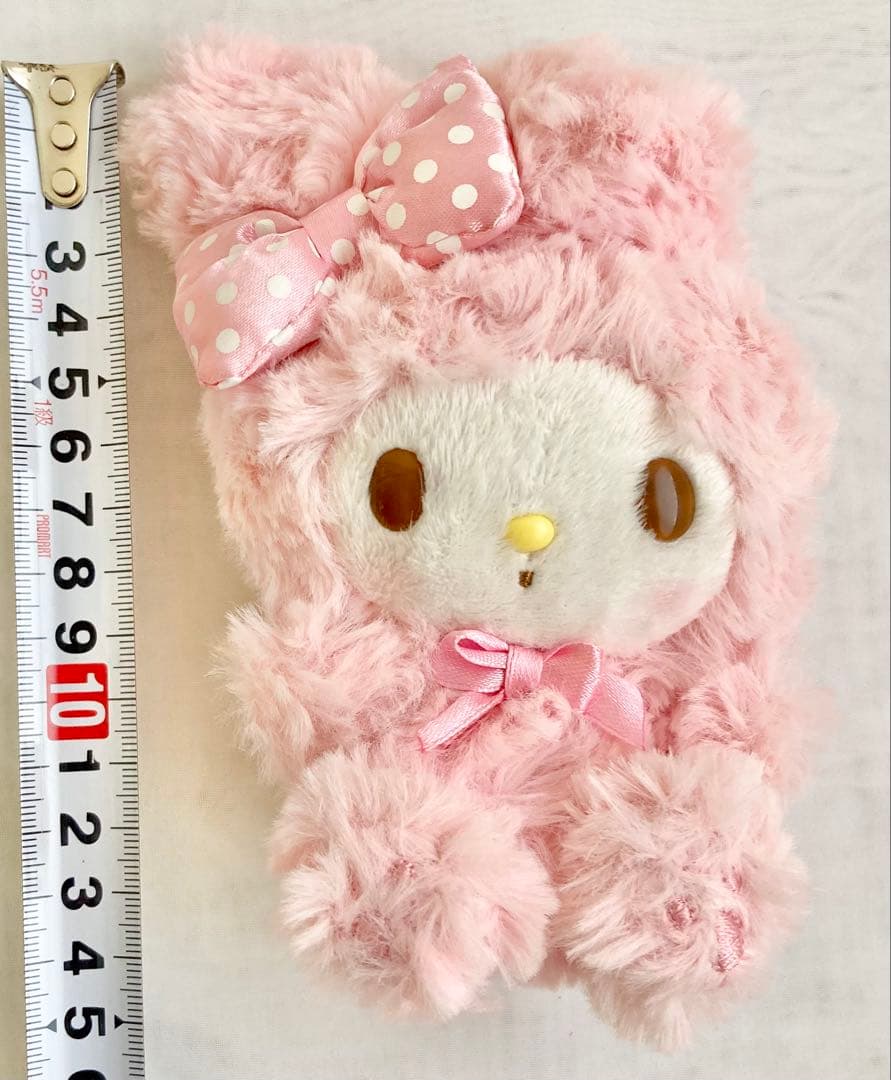 希少マイメロ マスコットキーホルダーふわふわ 2012年サンリオオリジナル