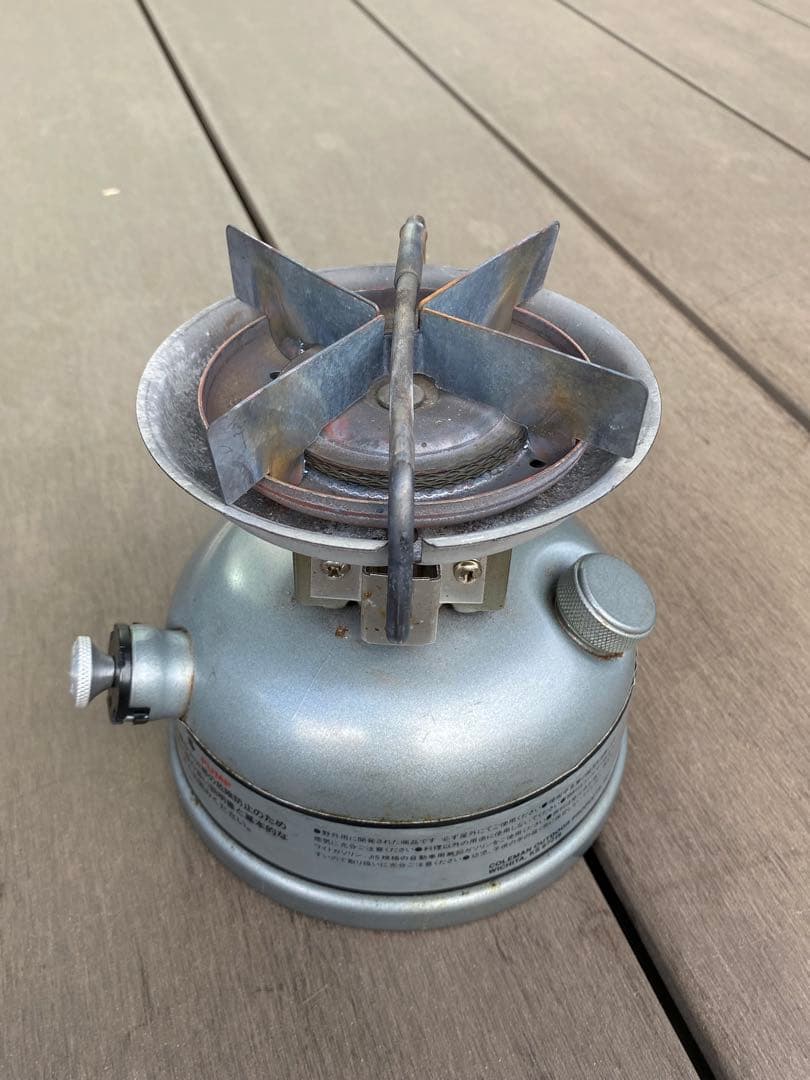 Coleman コールマン モデル533／ヒーターアタッチメント／純正ケース付