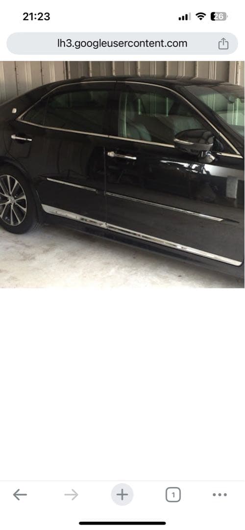 トヨタ サイドプロテクションモール & ガーニッシュ LH