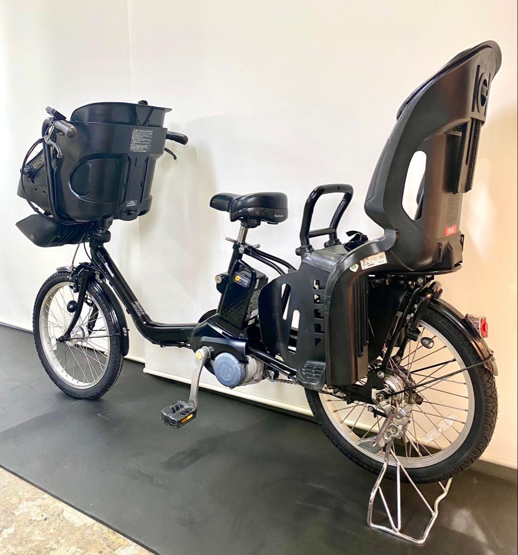 1年保証 新型 パナソニック ギュットミニ 20インチ 黒色 電動アシスト