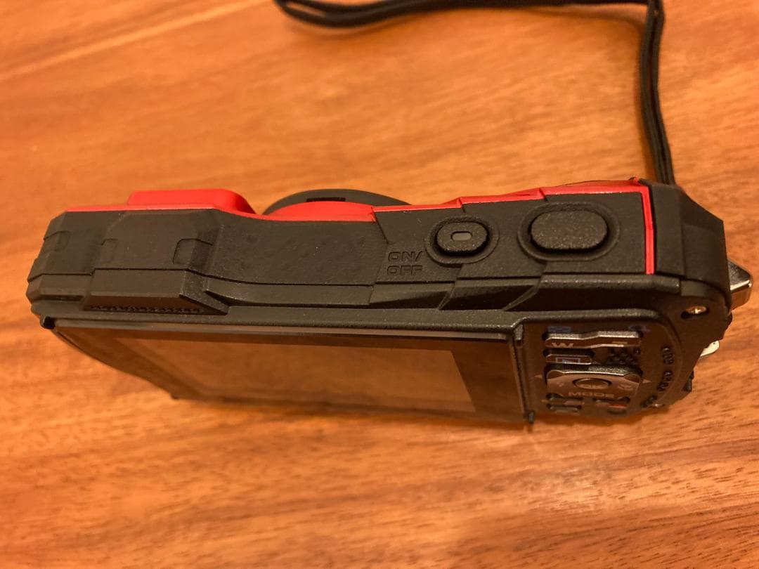 RICOH WG-30 RED ⑤ RICOH WG-30 レッド リコー 防水カメラ