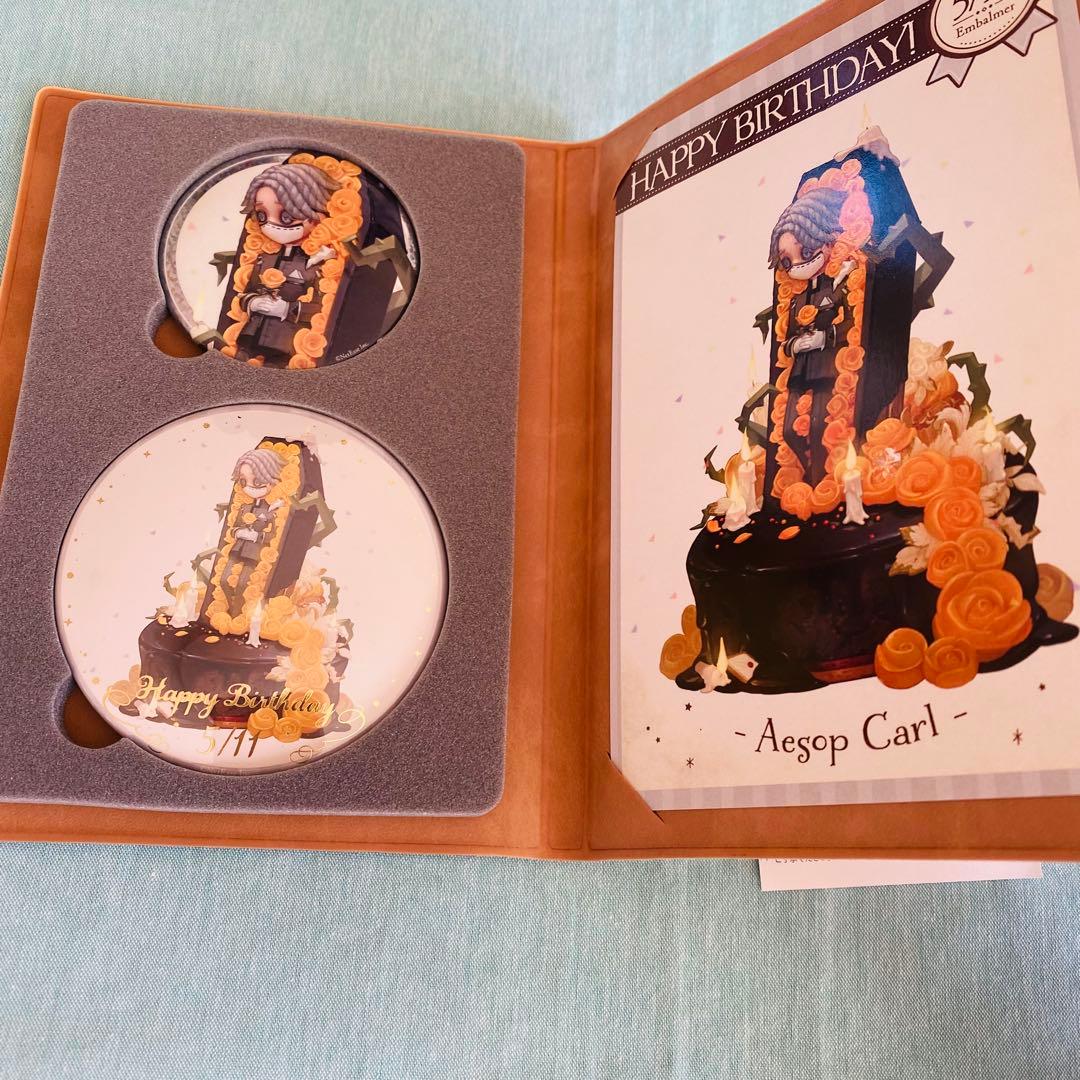 第五人格 納棺師 バースデー グッズ 第五人格 第五人格 誕生日グッズ キャンバスボード 納棺師 イソップ