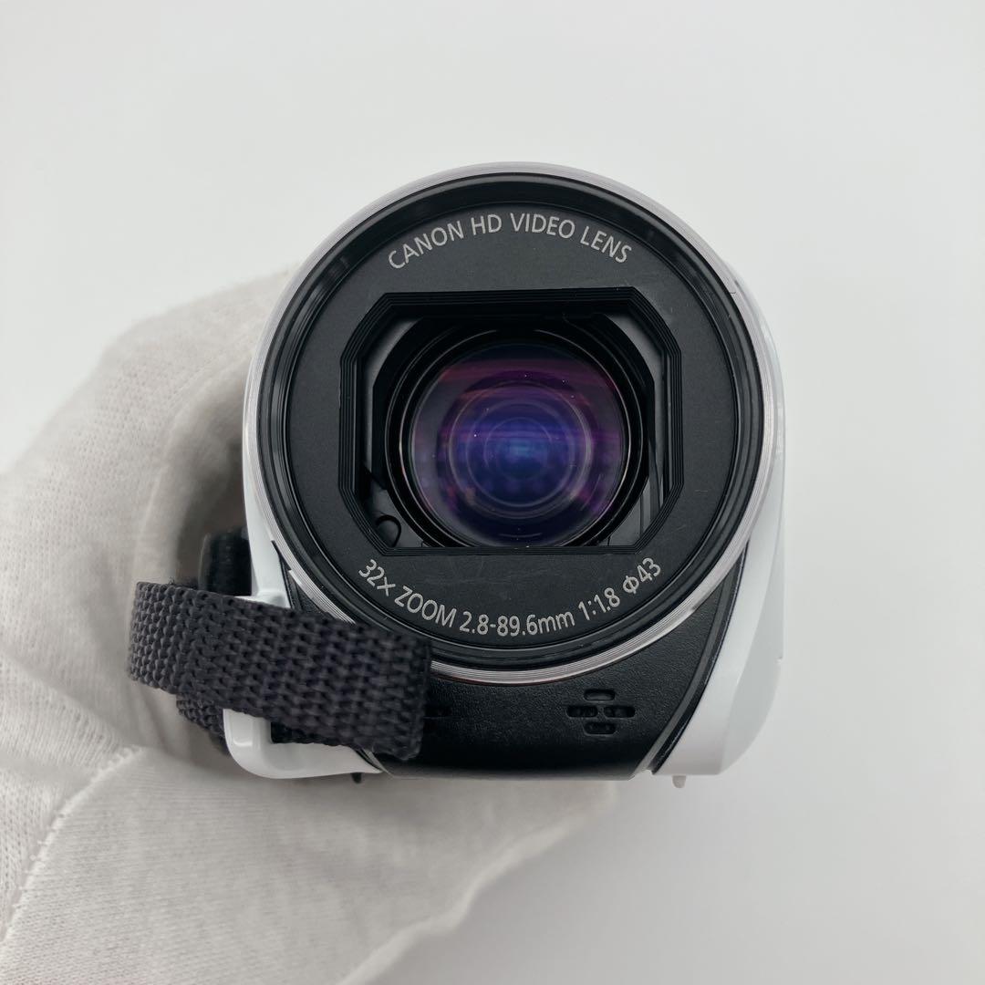 【極美品】Canon iVIS HF R700 HDビデオカメラ ホワイト