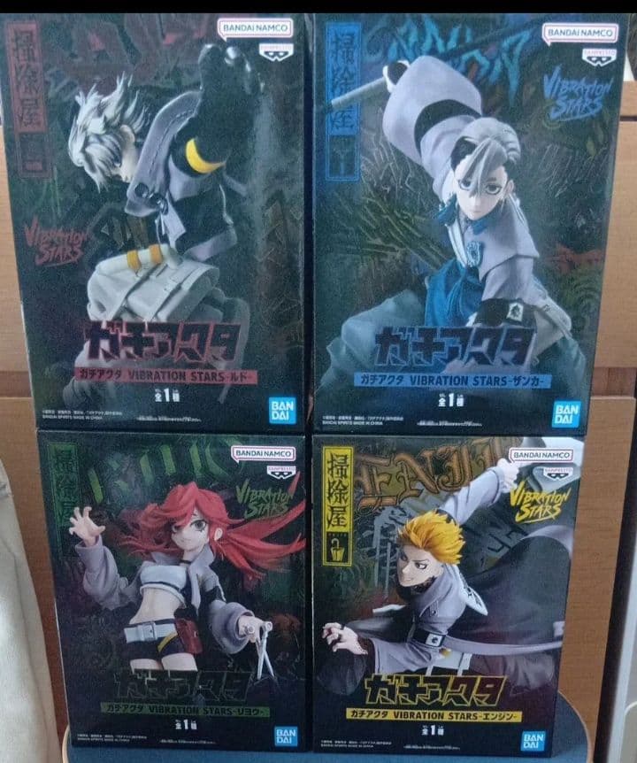 ガチアクタ VIBRATION STARS フィギュア 4体セット ルド ザンカ - メルカリ