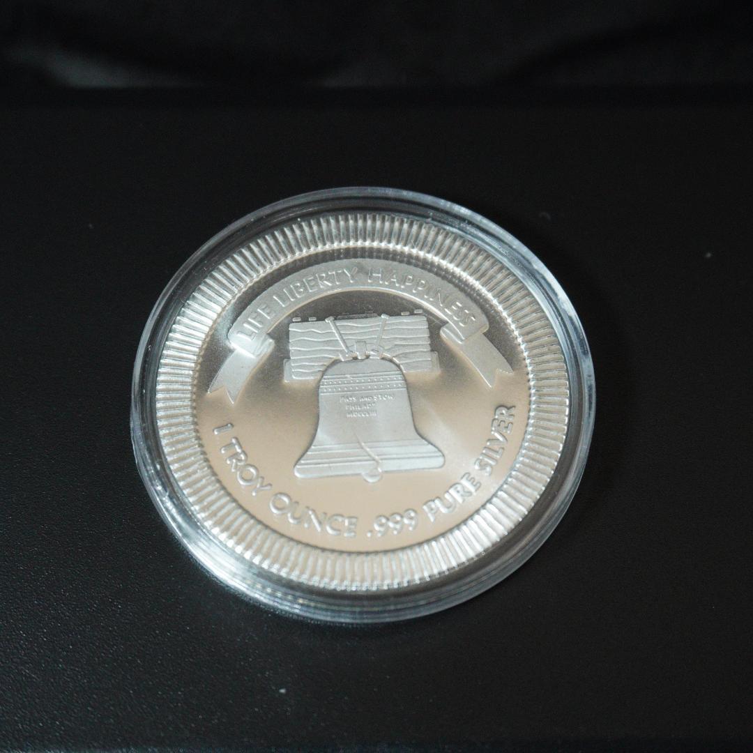 1オンス SilverTowne リバティベル 銀貨 シルバー ラウンド - メルカリ