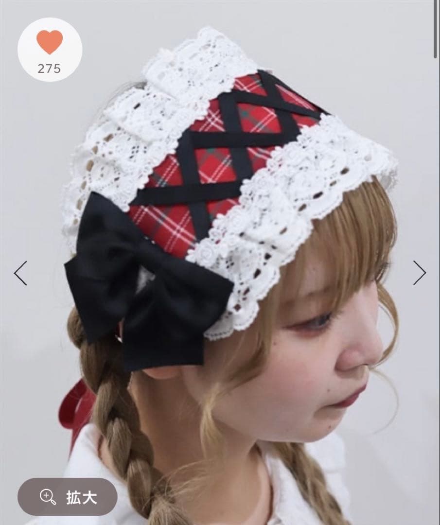 chalmiere シャルミエール タータンチェックセット - メルカリ