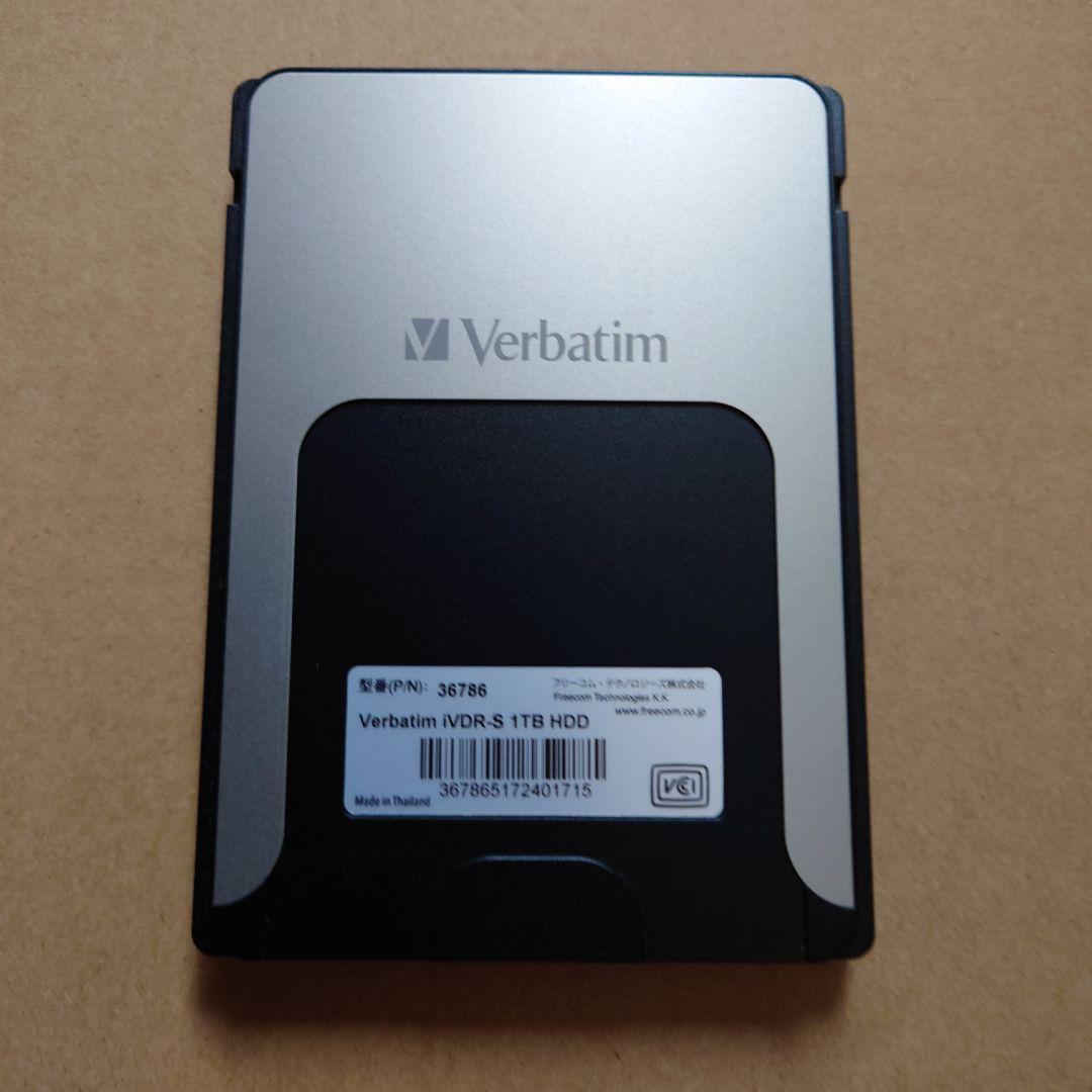 Verbatim iVDR-S HDD 1TB ア*パ様 【中古】iVDR-S HDD 1TB Verbatim 36786