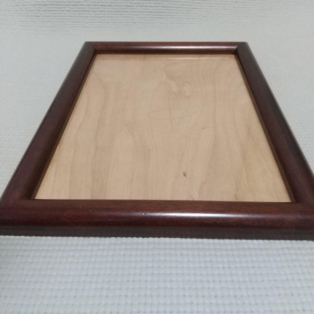 職人の手仕事〈松本民芸家具〉額縁3枚／刺繍アート付、昭和レトロ、民