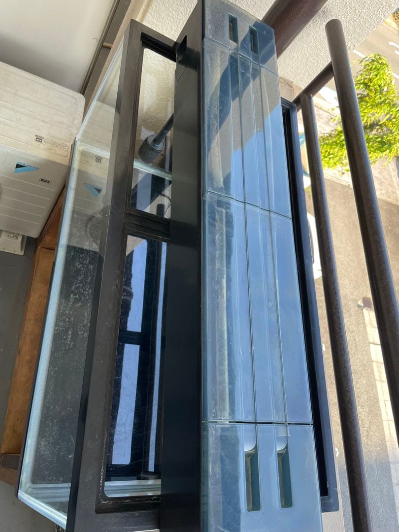 エルモ　90cm水槽　水槽台　上部フィルター