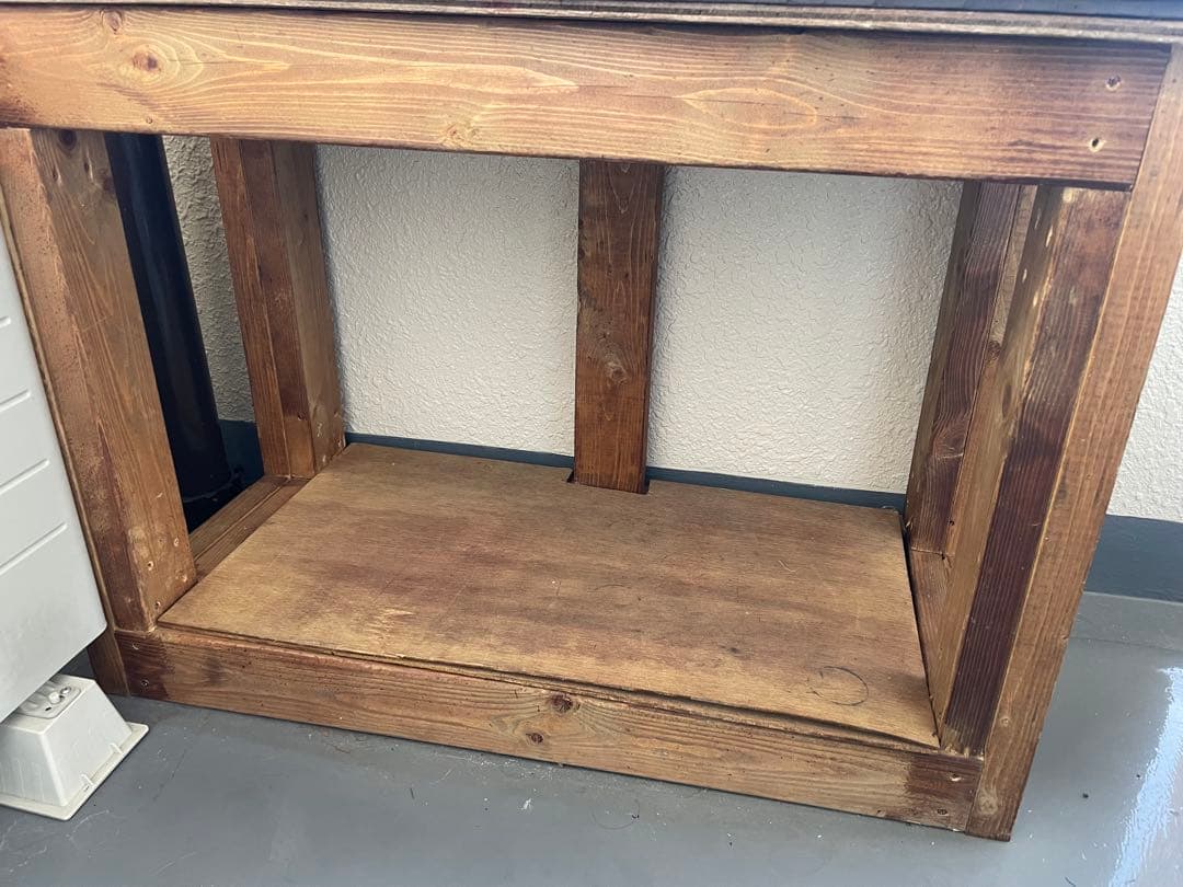 エルモ　90cm水槽　水槽台　上部フィルター