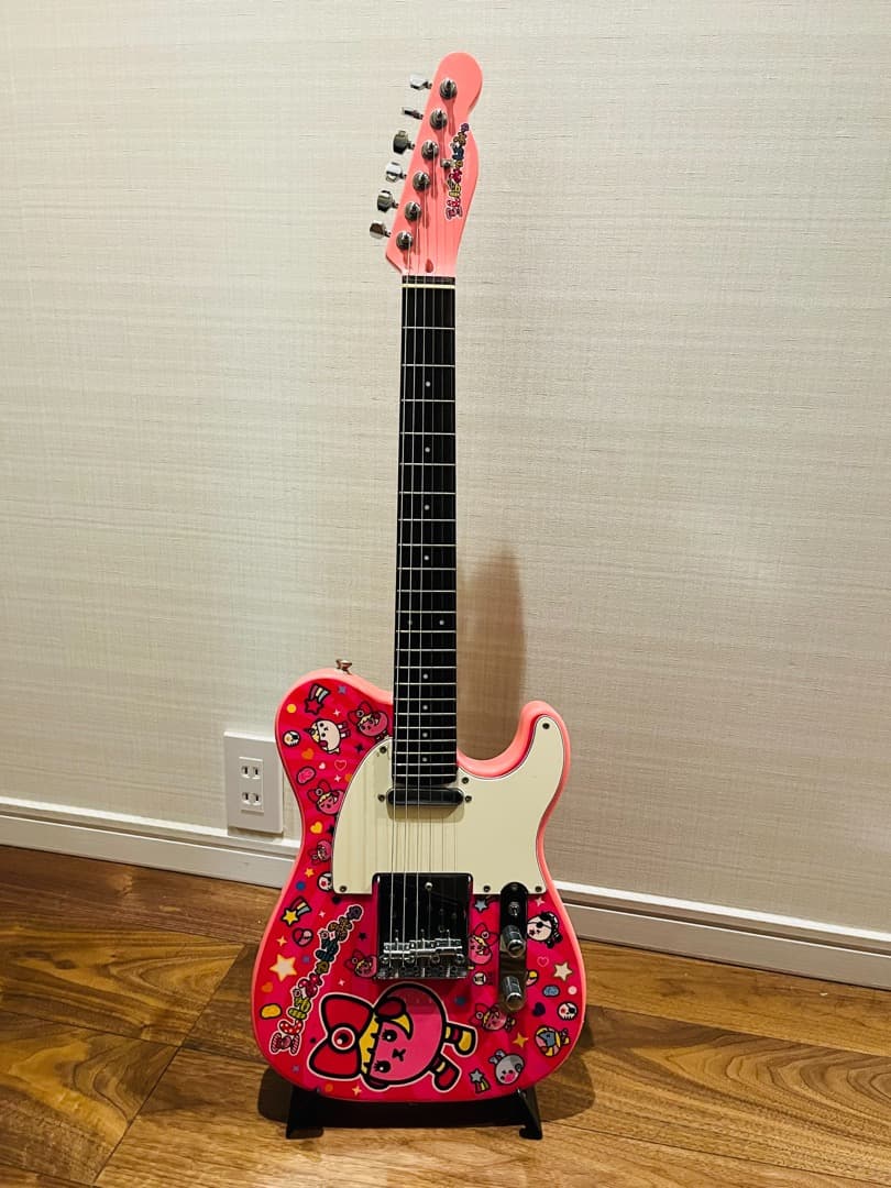 激レア❇️豆しぱみゅぱみゅ⭐️ミニギター、テレキャスター、豆しば