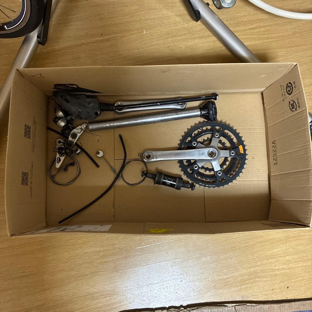 Panasonic mr-vⅡ クロモリMTB フレームのみ 送料込