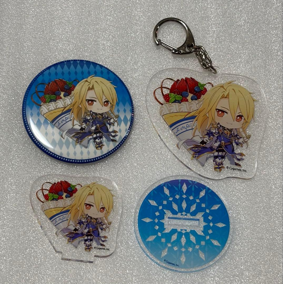 グラブル キャラクレ アクスタ 缶バッジ アクキー アグロヴァル 3点