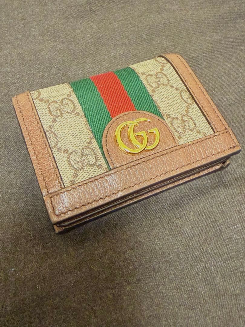 Gucci GGパターン 二つ折り財布