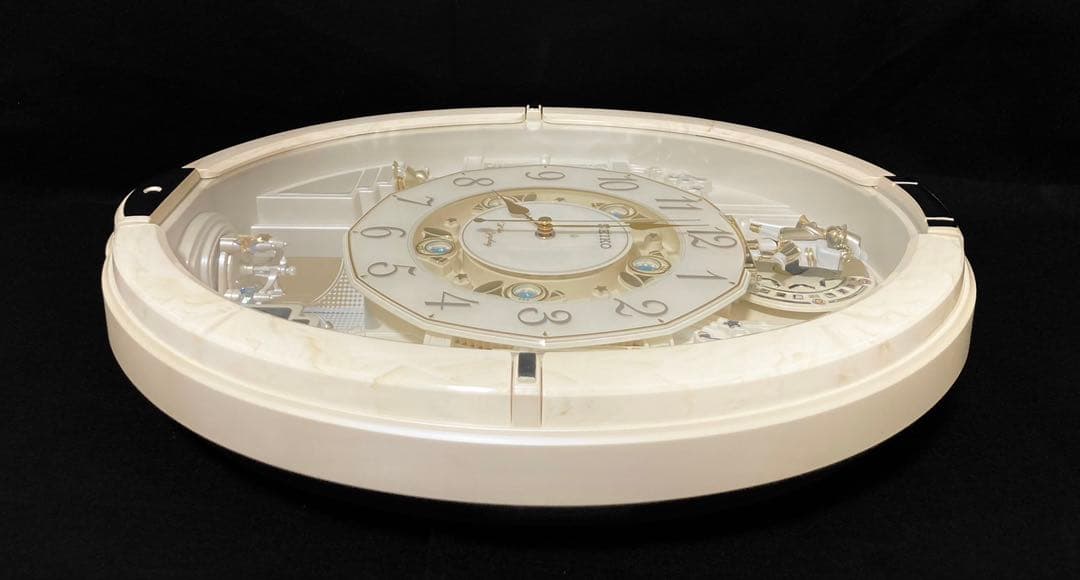 【完動品 希少】SEIKO RE576A ウェーブシンフォニー からくり時計