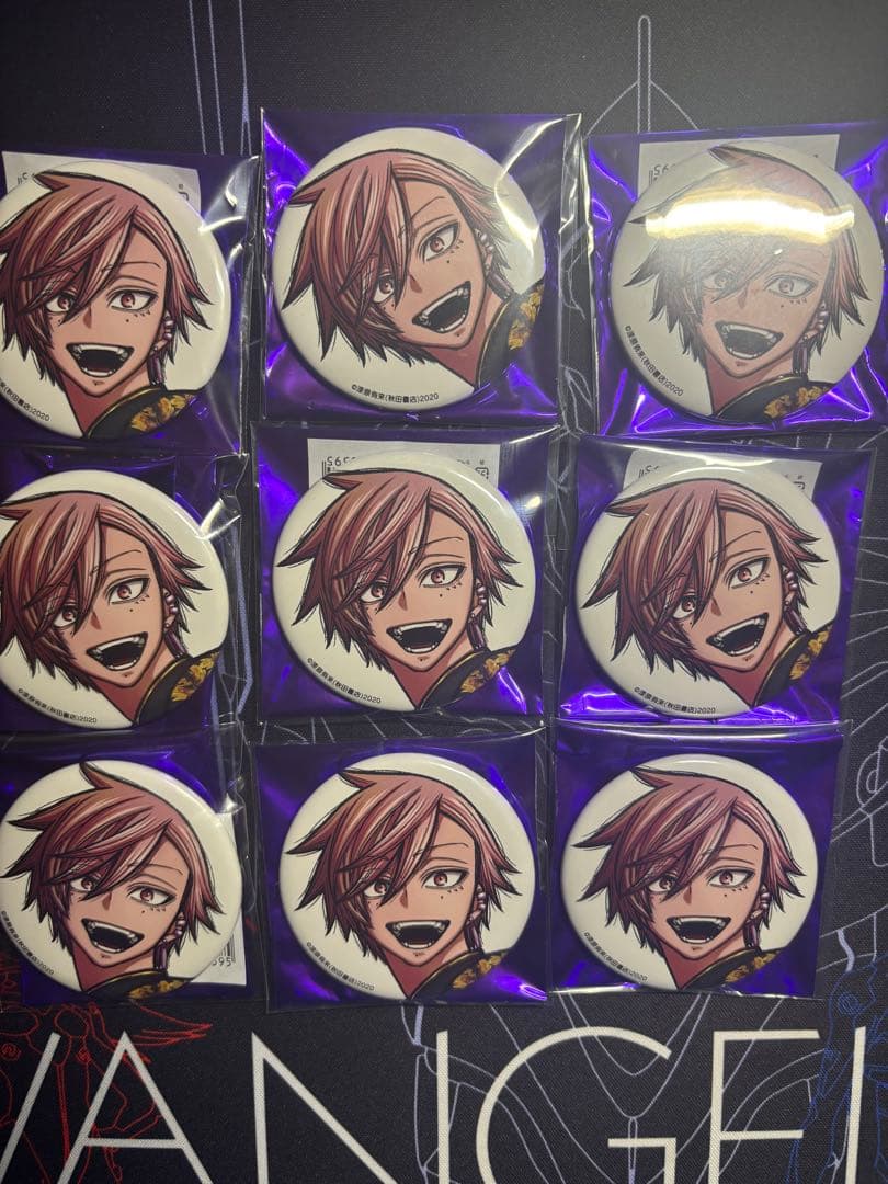 ねろちゃん 高田村交易所 1周年 缶バッジ まとめ売り 9点