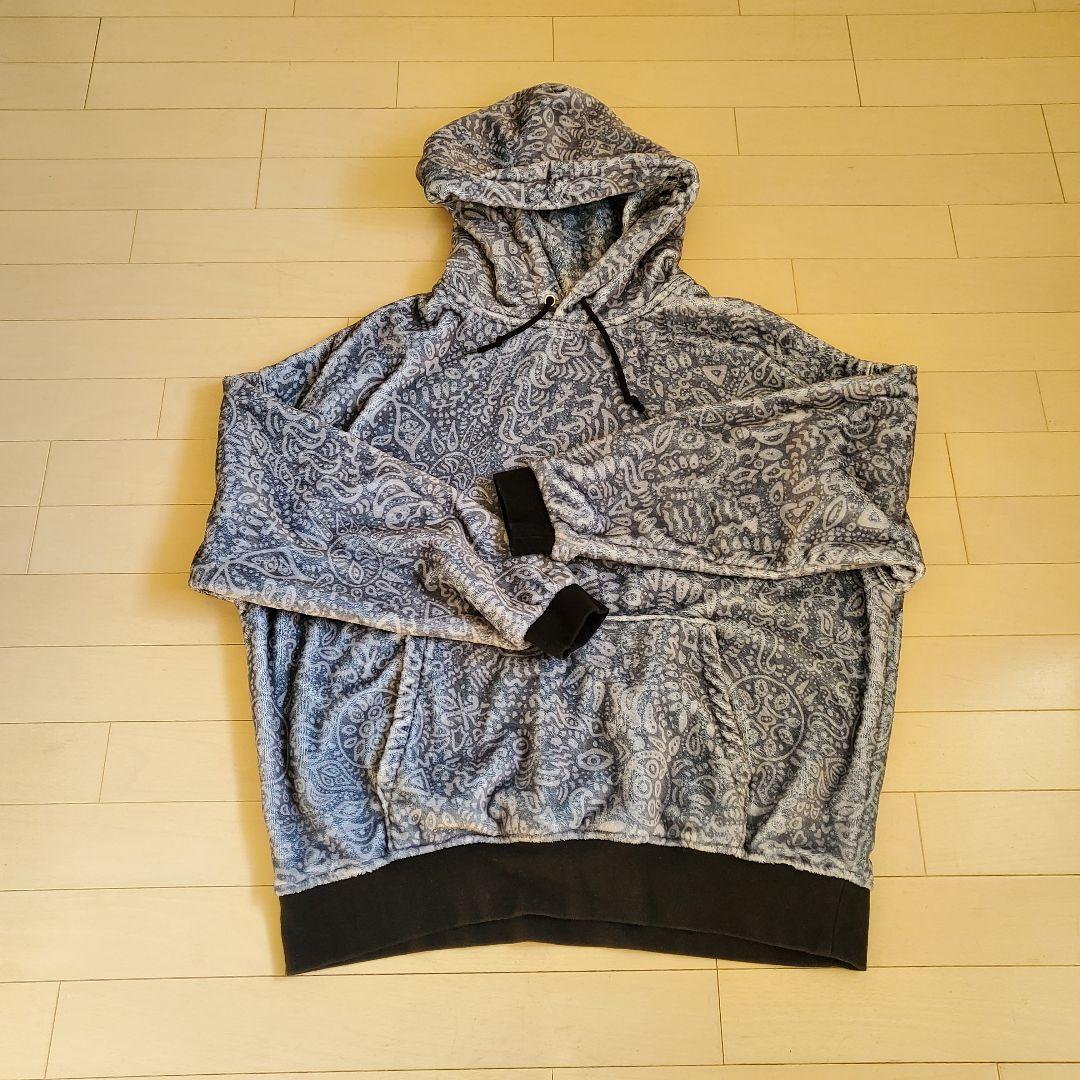 HIDE フード付きパーカー美品】hide MISERY フード付きパーカー 黒