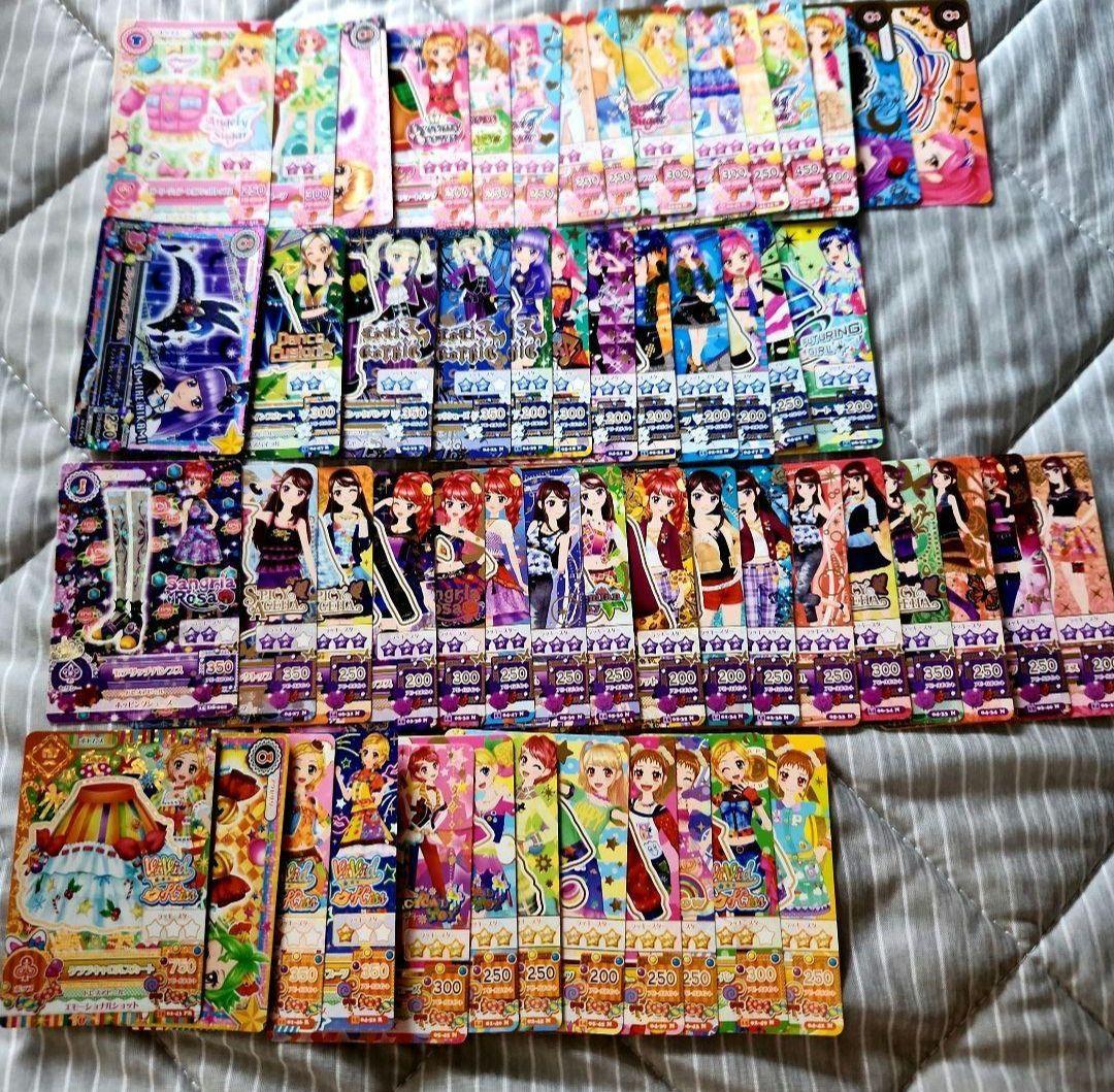 アイカツカード プレミアム レア ノーマル 被りなし 57枚 ICカード