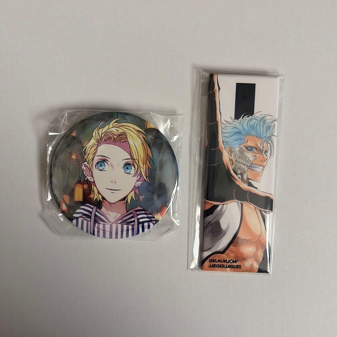 BLEACH ブリーチ 絵札缶バッジ ジャンプフェスタ グリムジョー - メルカリ