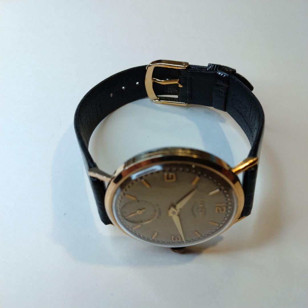 【1950s】ENICAR スモセコ OH済 ヴィンテージ腕時計