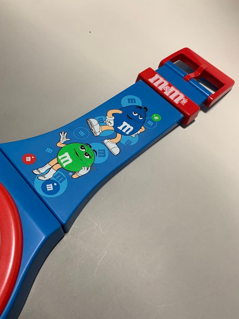 124エムアンドエムズ クロック 時計 アメトイ ディスプレイ サイン M&M