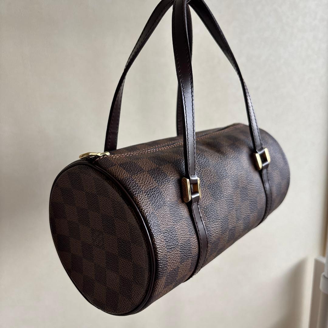 【LOUIS VUITTON】パピヨン　ダミエ　レディース ハンドバッグ