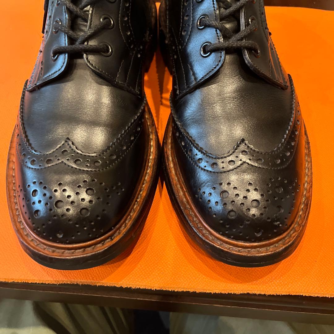 Tricker's 2508 カントリーブーツ UK8.0 ブラック