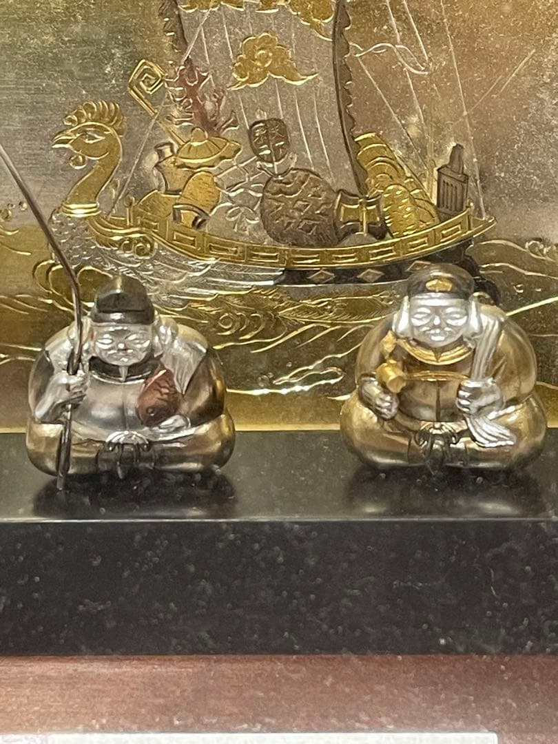 純銀 武比古 恵比寿大黒様