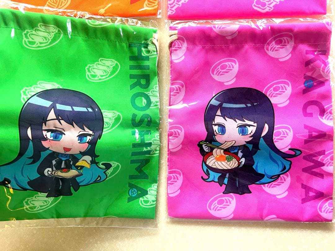 【新品】Ado マーズ ご当地 限定 巾着　東京 大阪 広島 香川 神奈川 埼玉