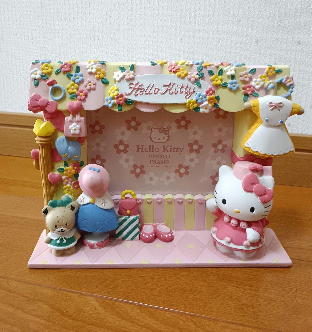 ハローキティ フォトフレーム レトロ 希少 レア - メルカリ