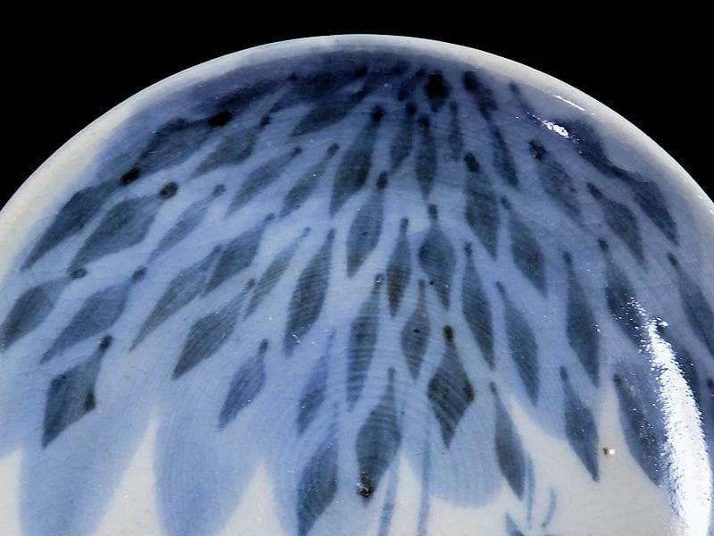 古伊万里 染付 竹笹の図 2寸半皿 豆皿 E596AS-CUh - メルカリ