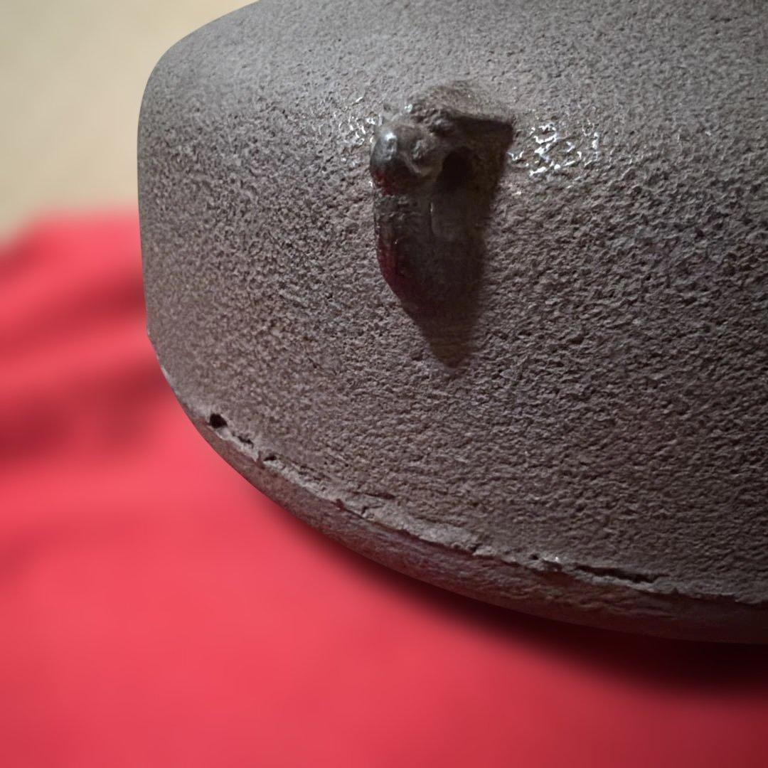 江戸中期 擂座釜 七代大西浄玄作 庄兵衞 鑑定箱書 共箱 - メルカリ